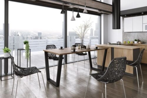 Cezar loft table, oak “Lancelot”, 4 sizes