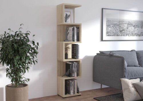 More 01 freestanding shelf, Sonoma oak