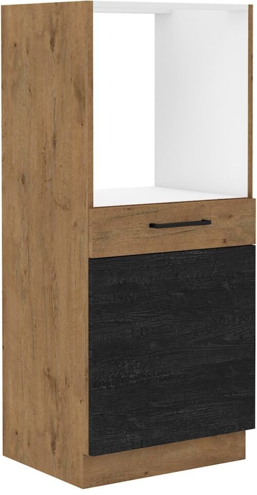 60 cm column cabinet for oven 60 DP-145 1F BB Vigo Dark