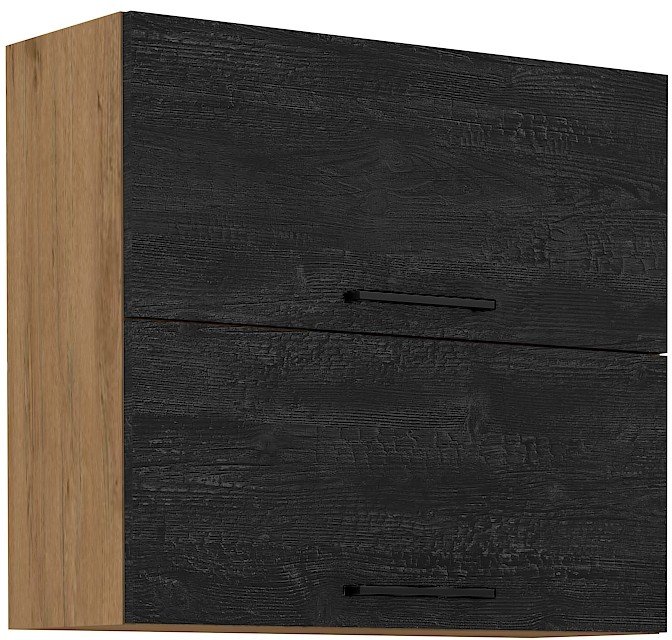 Wall cabinet 80 cm, hinged, 80 GU-72 2F Vigo Dark
