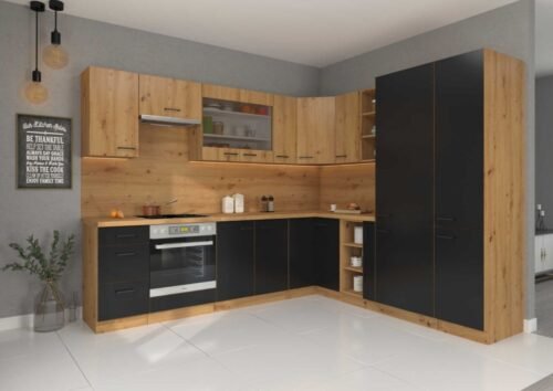 Modena corner attic kitchen 270/235 cm
