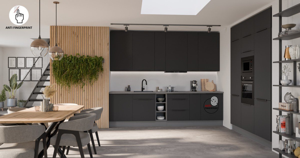 60 cm tall cabinet with oven and microwave Aria 60 DPM 215 2F - Image 7