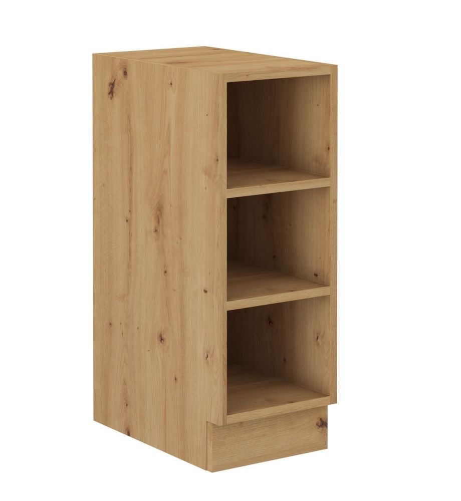 Open lower shelf, 30 cm, oak imitation, 30 DOTW BB