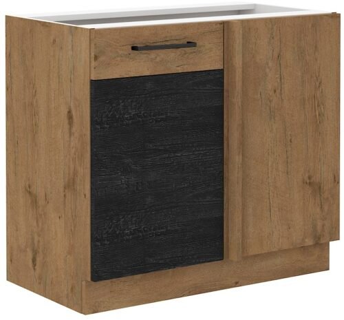 Base cabinet 105/60 cm corner 105 ND 1F BB Vigo Dark