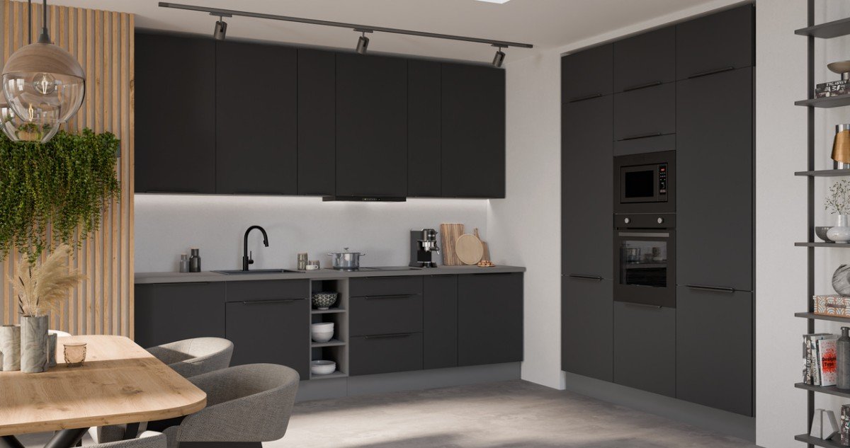 Aria kitchen set loft cabinets 300 + 180 cm - Image 5