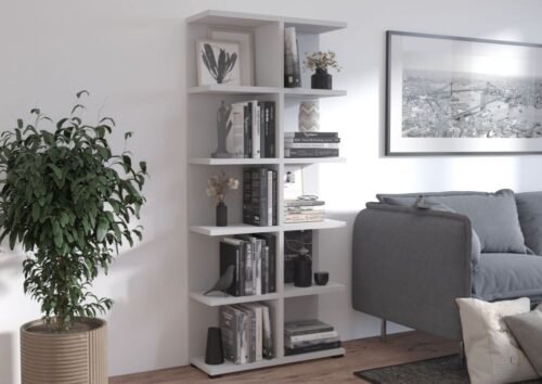 More 05 light grey double shelf