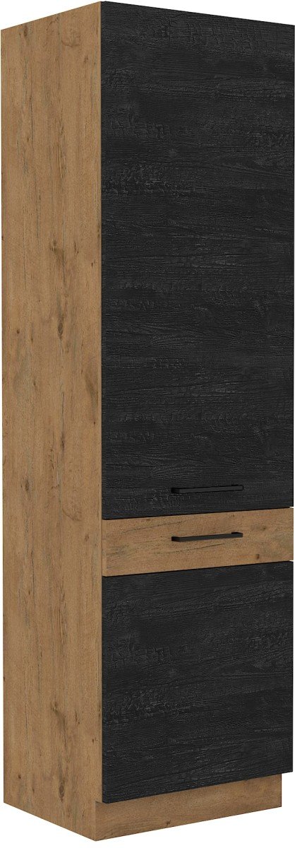 60 cm column cabinet, pantry 60 DK-210 2F Vigo Dark