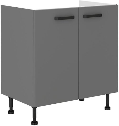 Base cabinet 80 cm, Nessa 80ZL 2F BB sink