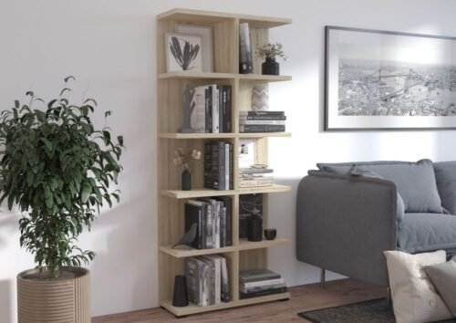 More 05 double shelf, sonoma oak