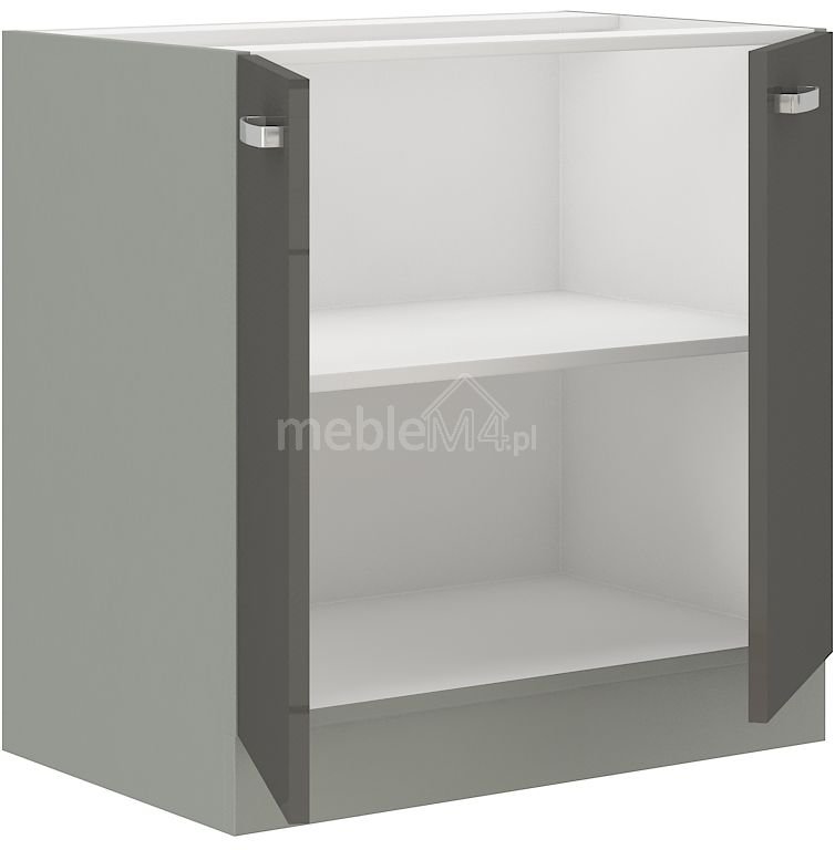 Grey 80 D 2F BB base cabinet - Image 2