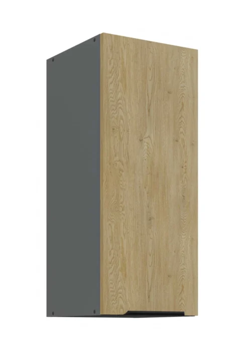 Wall cabinet 30 cm Cremona anthracite 30 G-72 1F