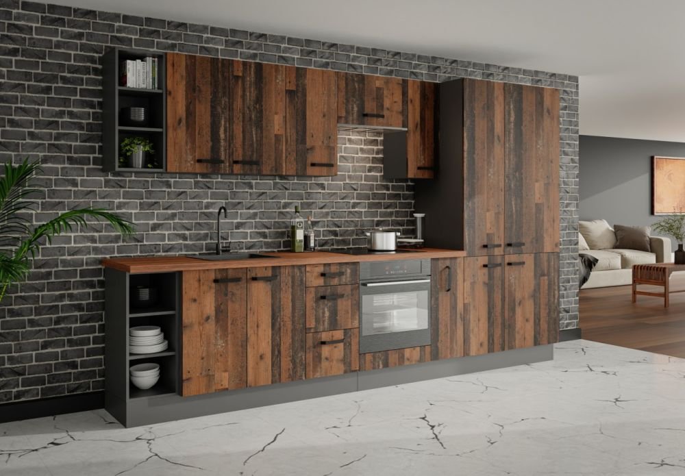 40 cm column cabinet, antique style 40 storage compartments DK-215 2F - Image 2