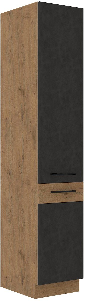 Vigo column cabinet, matte graphite color 40 DK-210 2F