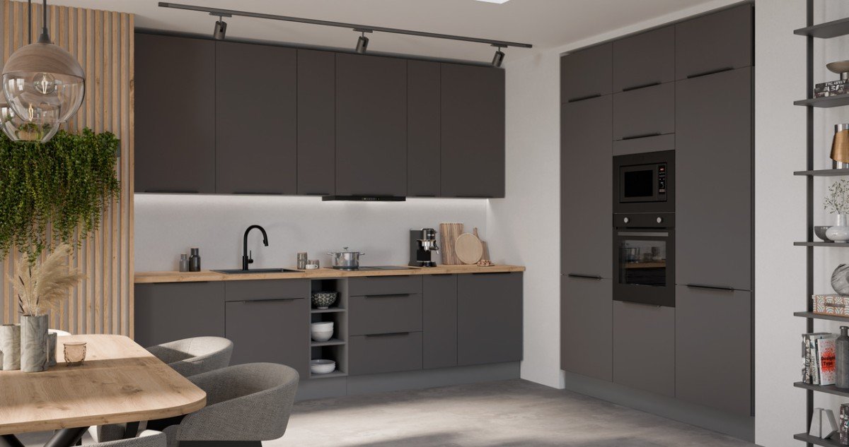 Aria kitchen set loft cabinets 300 + 180 cm - Image 3