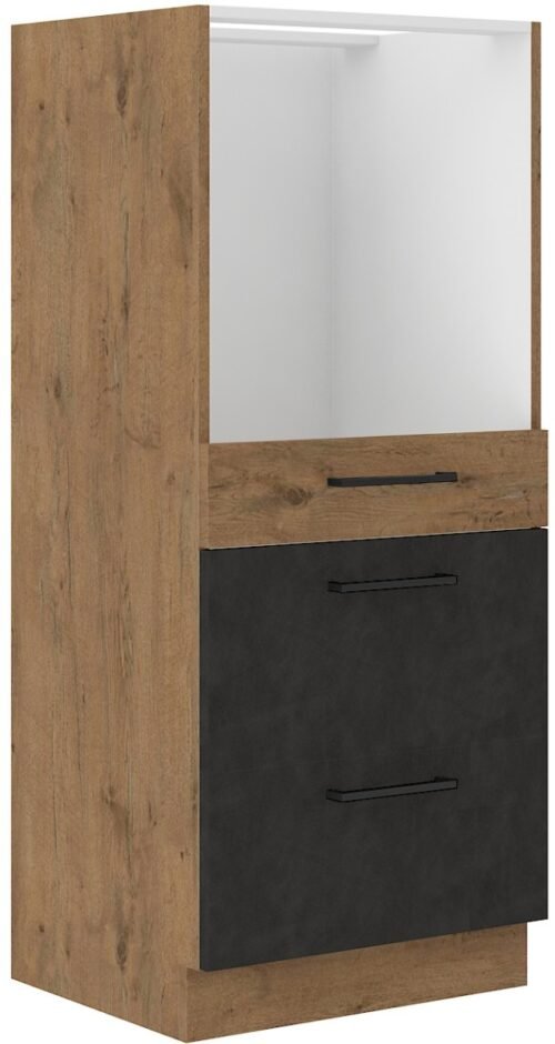 Vigo column cabinet, matte graphite 60 DPS-145 3S BB