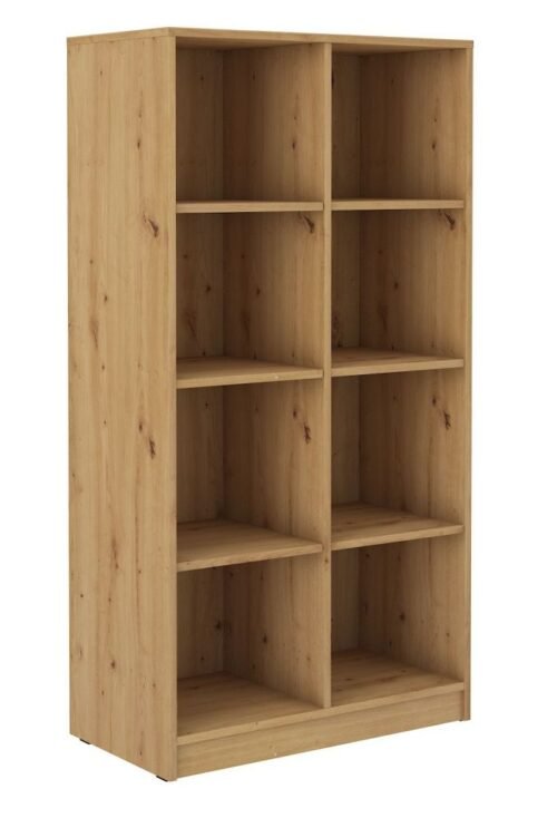 Bookshelf with lower cabinet shelves, Maltese symbol 106