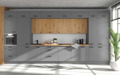 Kitchen furniture set Ava + Nessa kitchen 490 cm