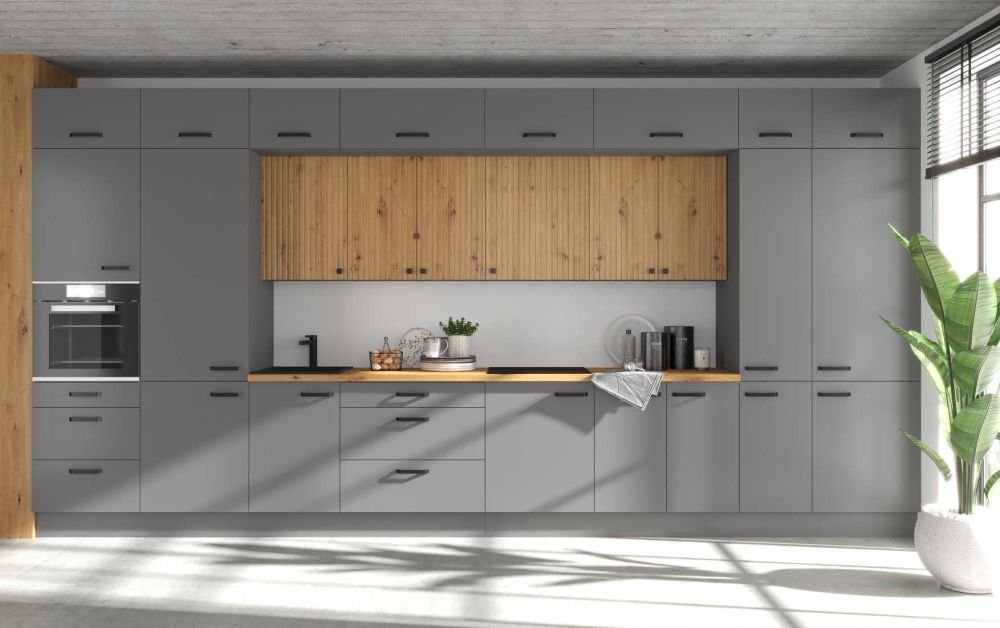 Kitchen furniture set Ava + Nessa kitchen 490 cm