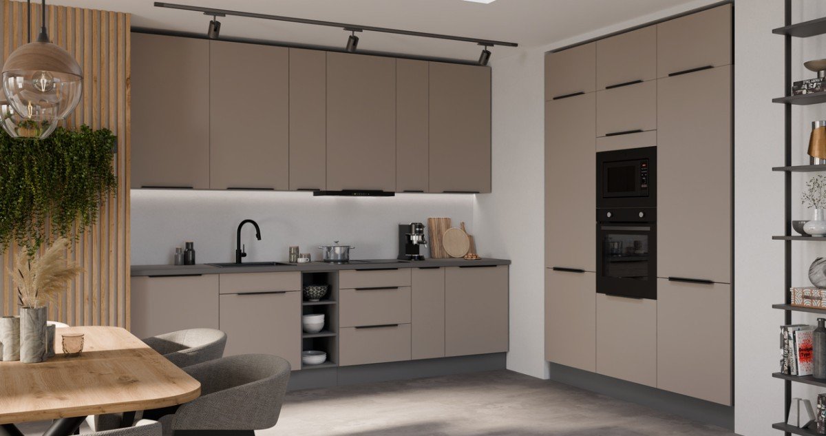 Aria kitchen set loft cabinets 300 + 180 cm - Image 2