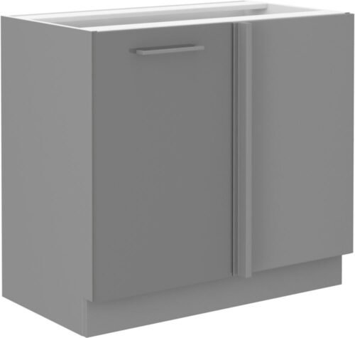Base corner cabinet Grey 105 ND 1F BB