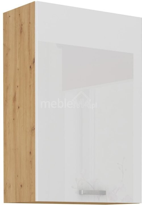 Artisan wall cabinet, white, glossy, 60 G-90 1F