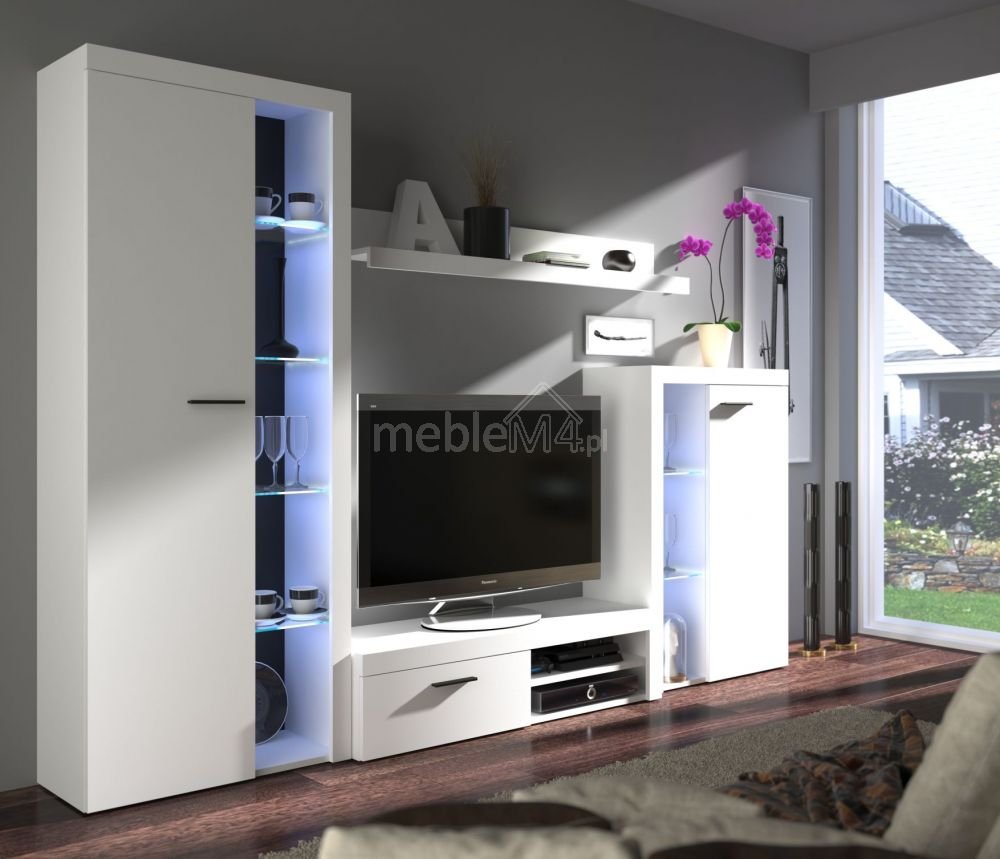 Rumba 3F chest of drawers, white matt - Image 2