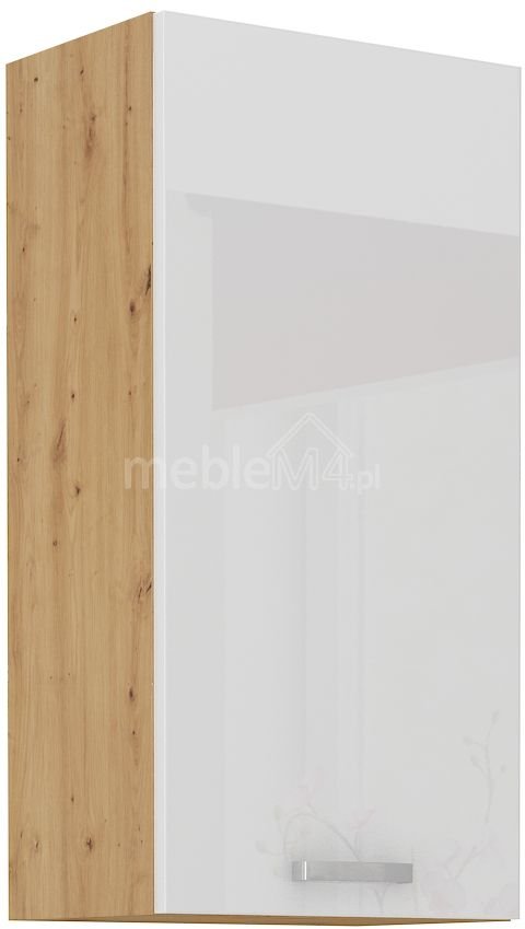 Artisan wall cabinet, white, glossy, 50 G-90 1F