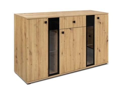 Salsa MDF chest of drawers, Artisan Oak/Artisan Oak – SALE