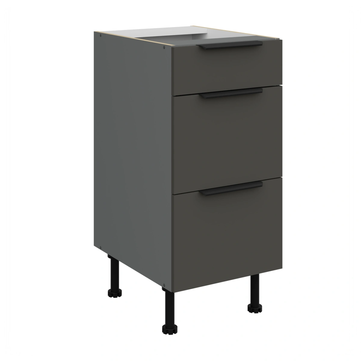 Base cabinet 40 cm with drawers Aria 40D 3S BB - Image 5