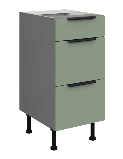 Base cabinet 40 cm with drawers Aria 40D 3S BB