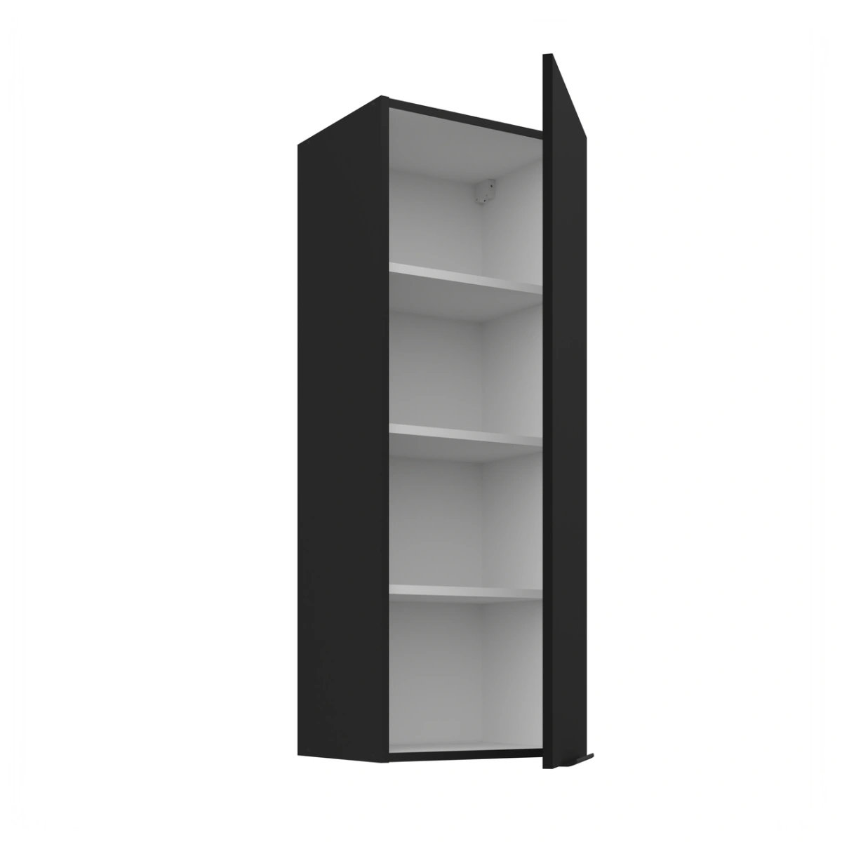 Wall cabinet 40 cm Wall black matt 40 G-108 1F - Image 2