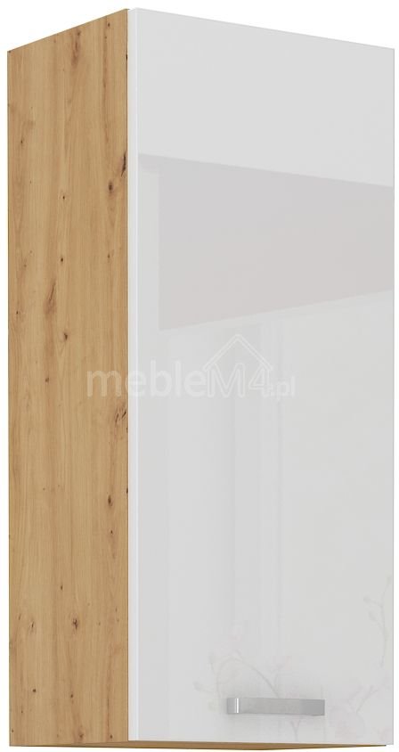 Artisan wall cabinet, white, glossy, 40 G-90 1F