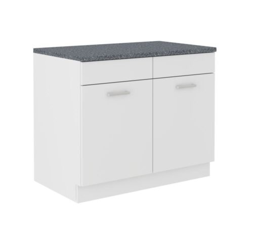 Maria sink cabinet, 100 cm, white matt