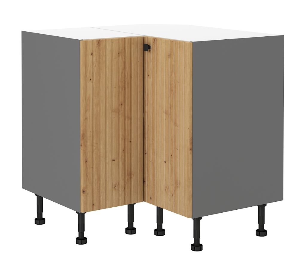 Base corner cabinet 90/90 cm Ava 90x90 ND 2F BB