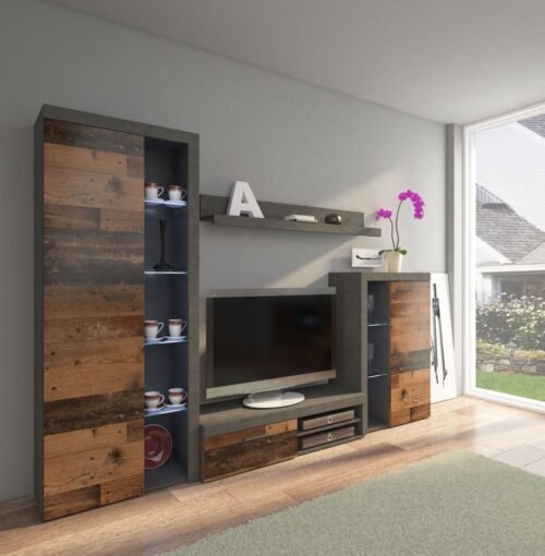 Rumba wall cabinet – antique style
