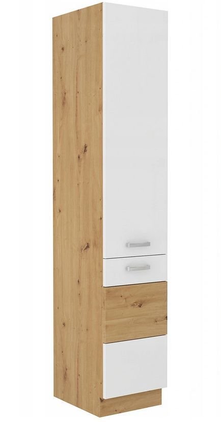 Artisan white glossy column cabinet 40 DK-210 2F