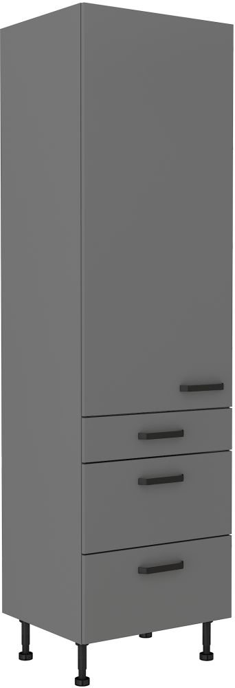 60 cm column cabinet with drawers Nessa 60 DKS-215 3S1F
