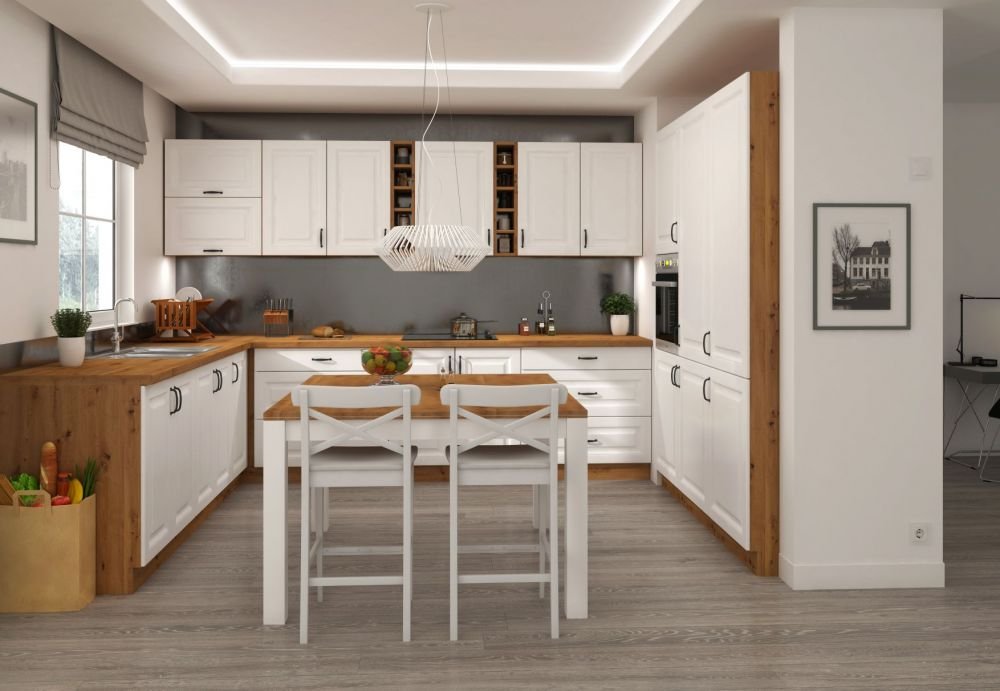 Wall cabinet with hood 50 cm Stillo artisan/white 50 GU-36 1F - Image 3