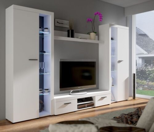 Rumba XL white wall cabinet
