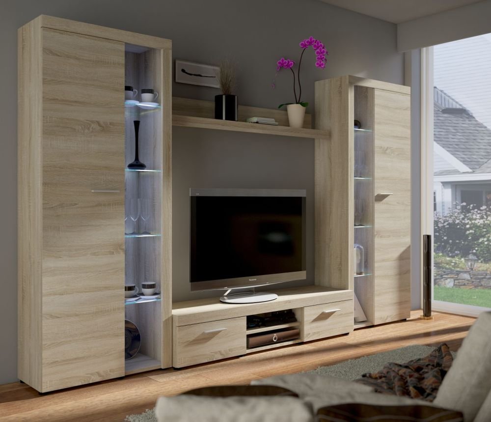 Rumba XL wall cabinet, Sonoma oak