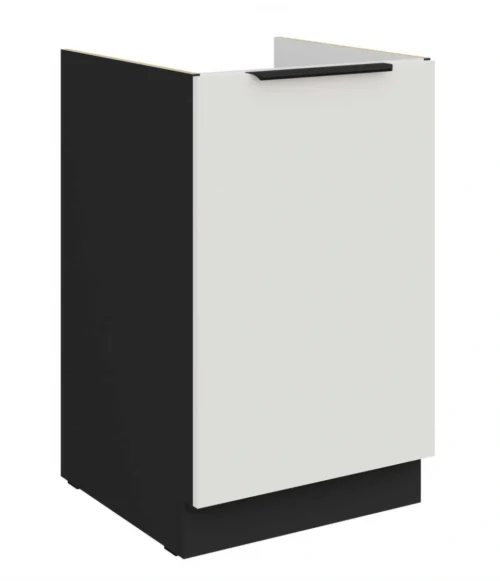 Base cabinet 50 cm, Aria 50 ZL 1F BB sink, plinth