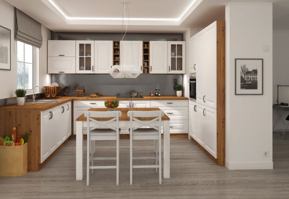 Wall cabinet with hood 50 cm Stillo artisan/white 50 GU-36 1F - Image 5