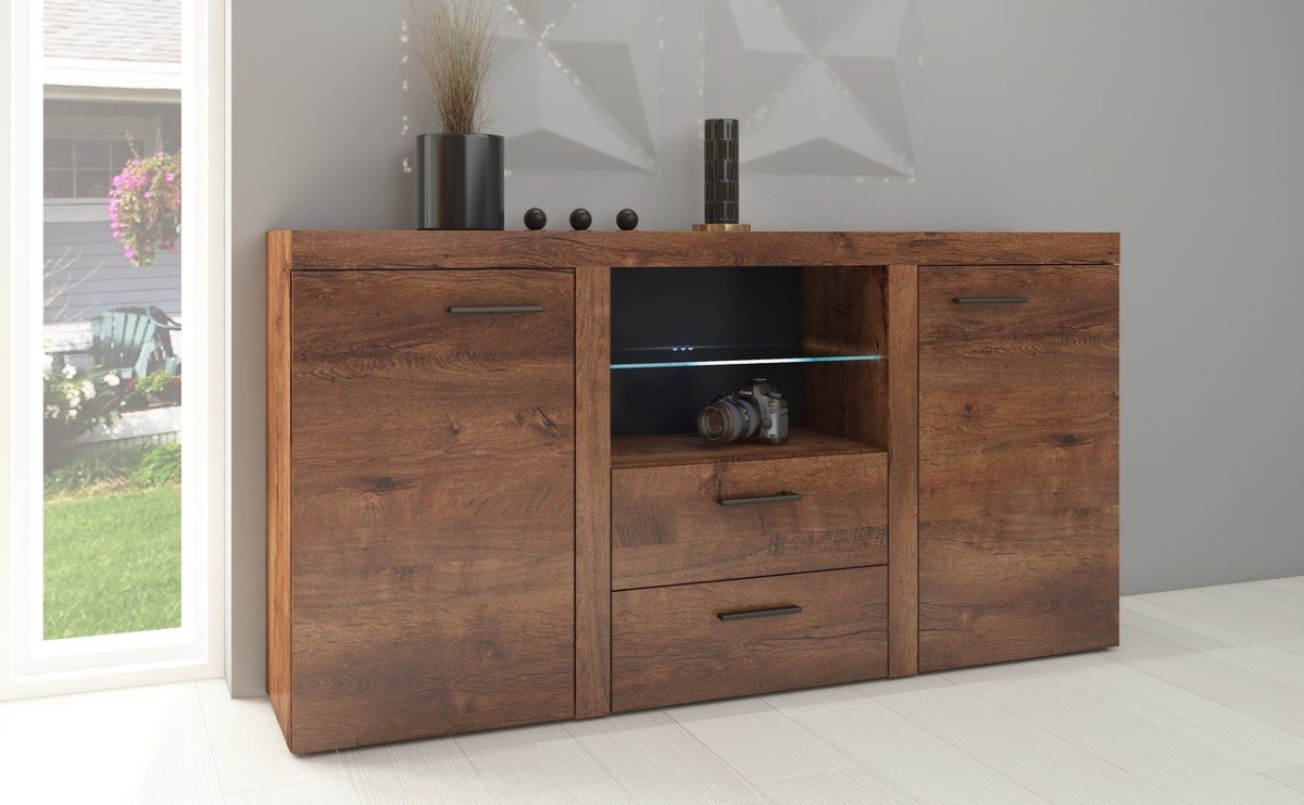 Rumba wall cabinet – Lefkas oak - Image 3
