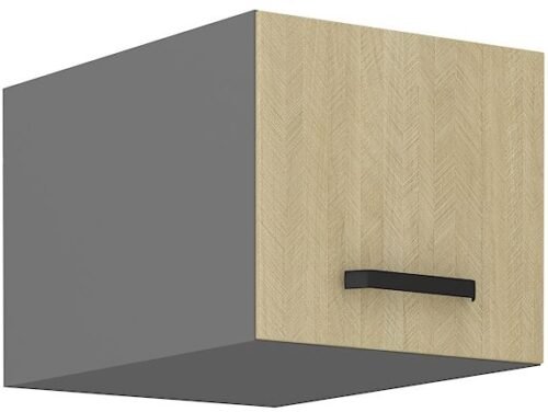 Wall cabinet, 40 cm low, Scandi herringbone pattern, 40 NAGU-36 1F