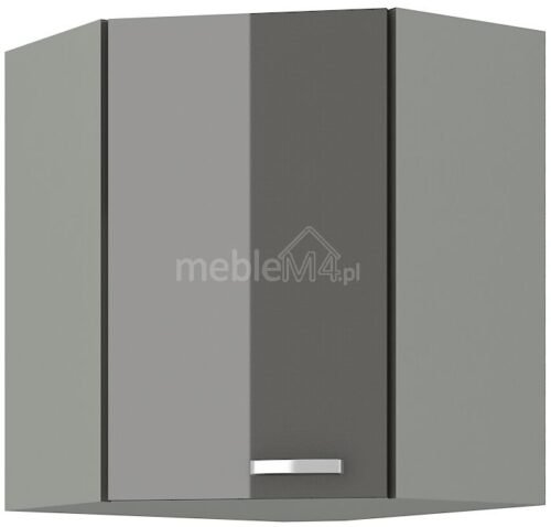 Upper corner cabinet gray 60×60 GN-72 1F 45 degrees