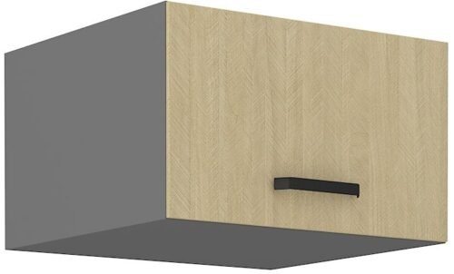 Wall cabinet, low, 60 cm, Scandi herringbone pattern, 60 NAGU-36 1F