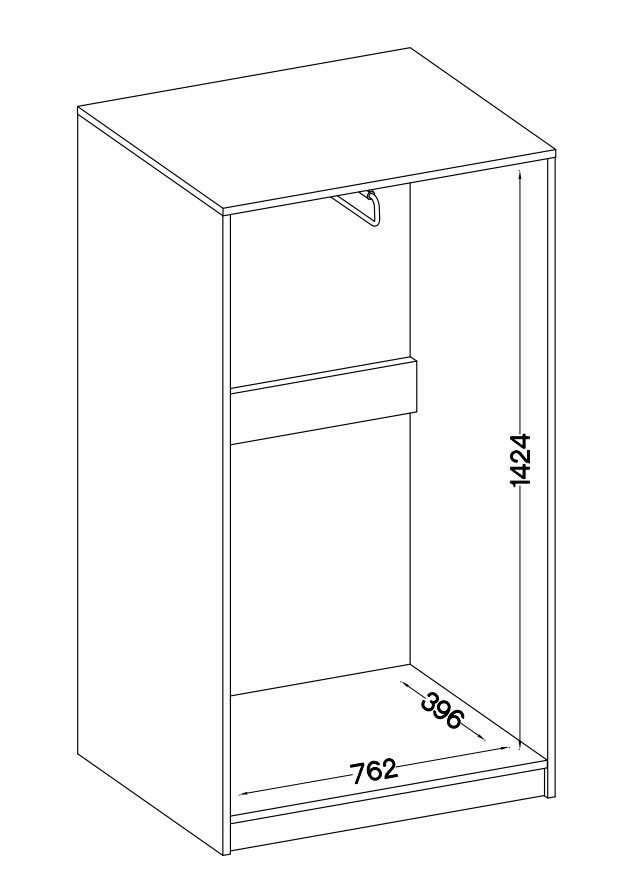 Office cabinet with hanger 2F Maltese symbol 108 - Image 7