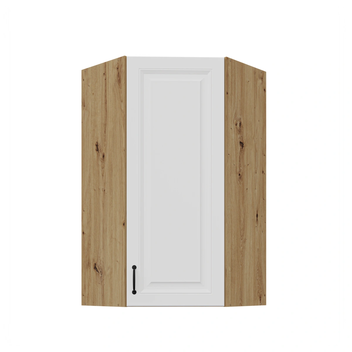 Upper corner cabinet 60 cm Stillo artisan/white 60x60 GN-108 (45 degrees) 1F