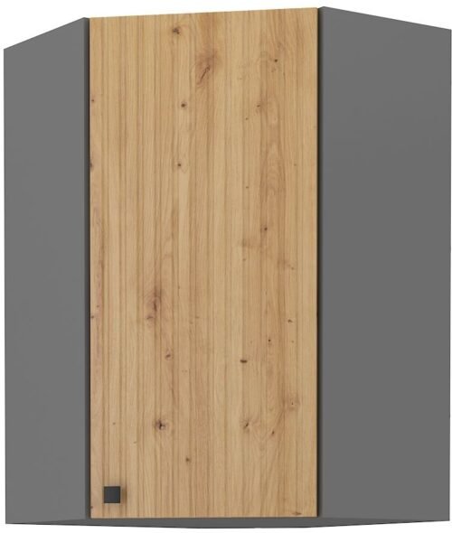 Upper corner cabinet 60/60 cm Ava 60×60 GN-90 (45 degrees) 1F