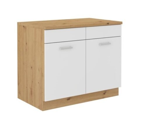 Maria sink cabinet, 100 cm, oak color